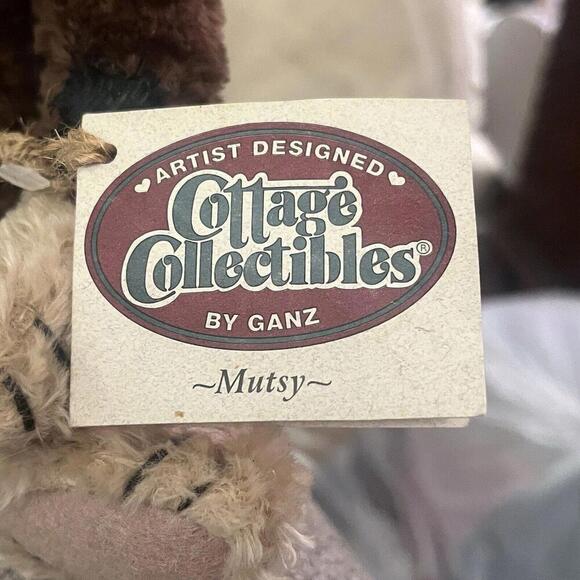 Ganz Cottage Collectibles Plush Dog Named Mutsy 10" - CC1364 Rare - Picture 5 of 9
